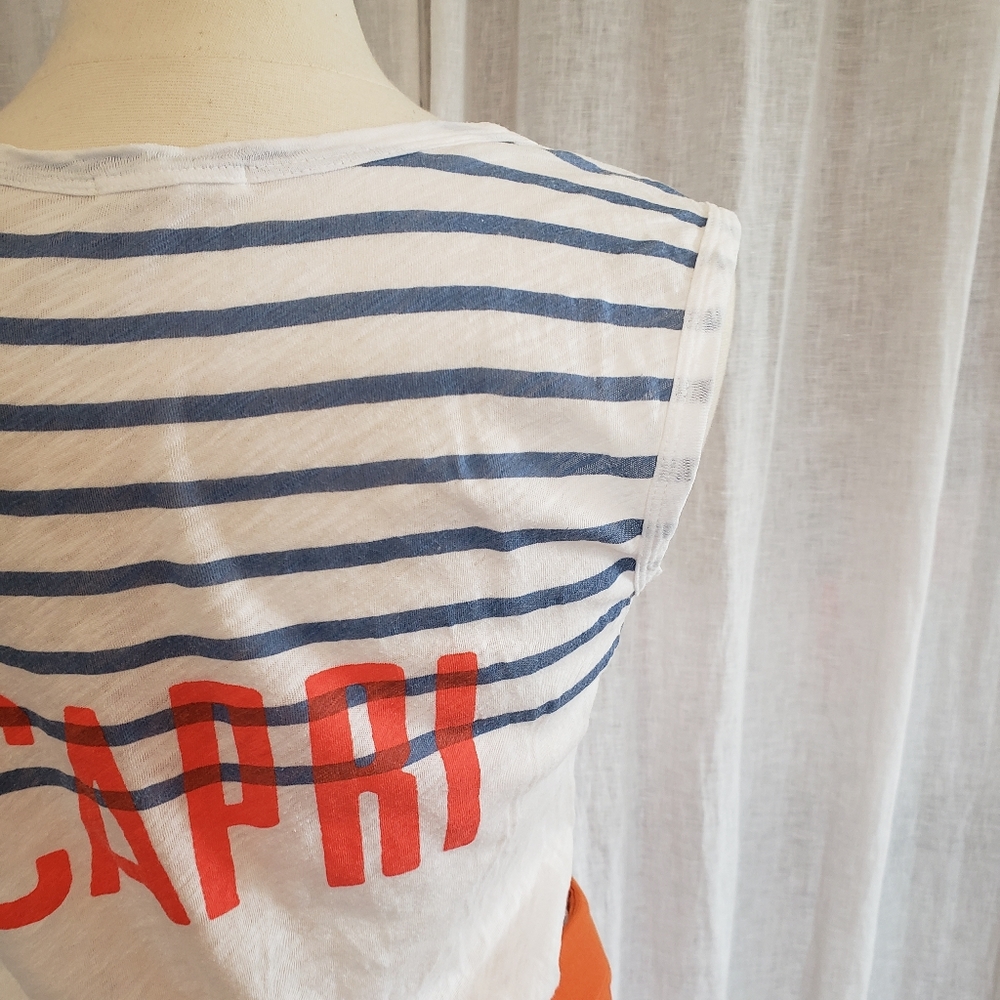 Anthro-Sundry sleeveless Capri tee shirt